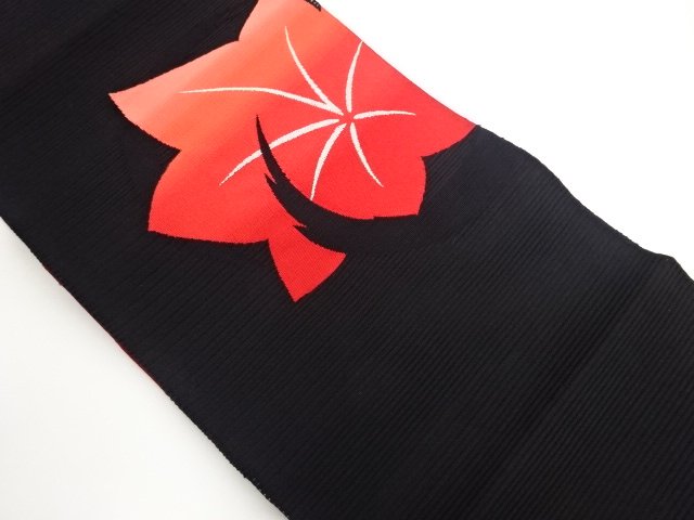 JAPANESE KIMONO / NAGOYA OBI FOR SUMMER / TSUZURE / WOVEN MAPLE 